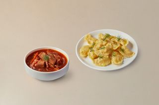 Борщ Суп и Вареники