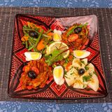 Assortiment de salades marocaines