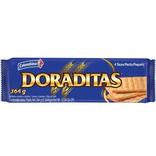 Galletas Colombiana Doraditas 364g.