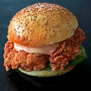 Classic bacon burger de pollo