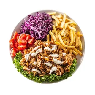 Menu Prato Kebab