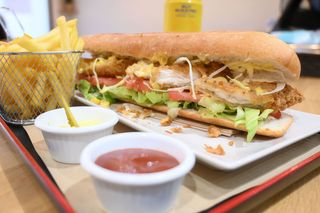 Menú Bocadillo Crispy Chicken