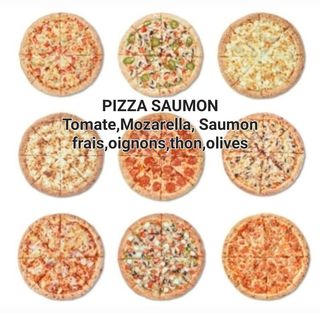 Pizza Saumon Medium
