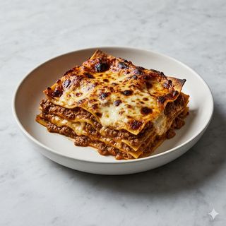 Lasagna di nonna Vittoria al ragu' cotte in forno