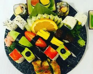 Sm4 Sushi Mix Veggie 18 Peças