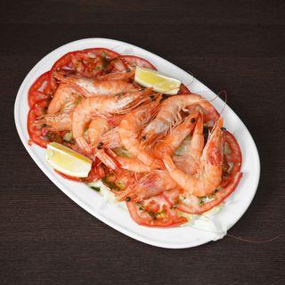 Langostinos a la plancha