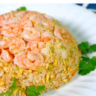 Arroz frito con gambas 虾仁炒饭