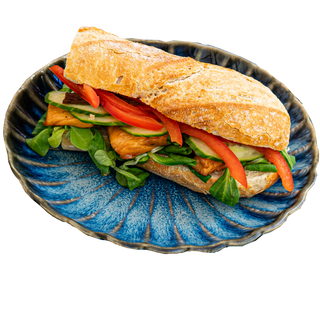 Kanapka z kurczakiem teriyaki