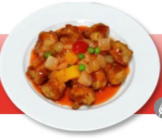 91-Carne De Cerdo Agridulce Con Frutas