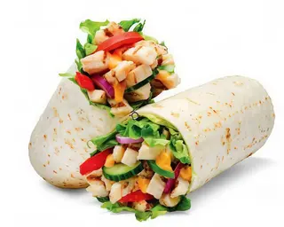 Wrap Paski z Kurczaka