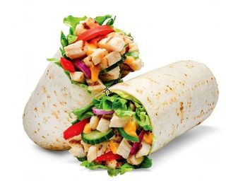 Wrap Paski z Kurczaka