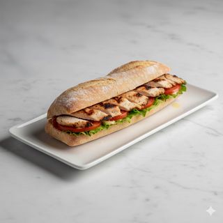 Bocata De Pollo A La Leña