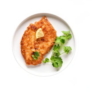 Plato De Escalopa De Pollo