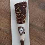 Barquillo Bañado En Chocolate Con Crujiente (Con Gluten)