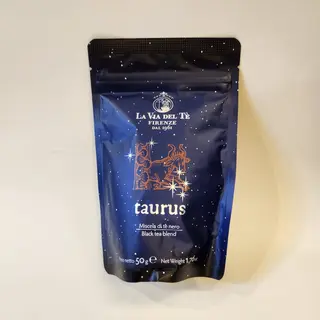 Sacchetto richiudibile 50 gr di te in foglie dedicato al segno