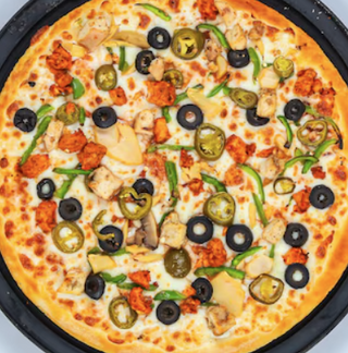 Pizza Fajita De Pollo 32cm