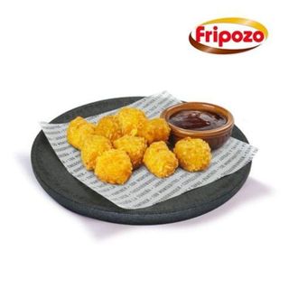 Palomitas De Queso Gouda Con Mermelada De Fresa (9 Uds.)