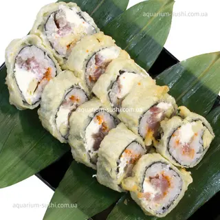 Гарячий рол з тунцем та сиром(220г)