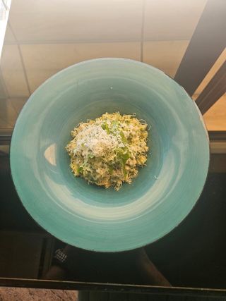 Rižoto sa piletinom, spanaćem, pečurkama 400 gr