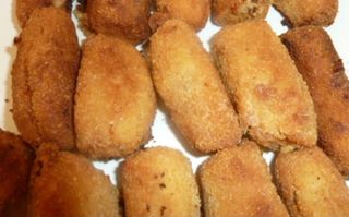 Croquetas de cocido  caseras 