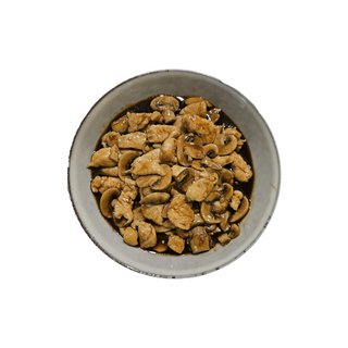 Pollo con champiñones