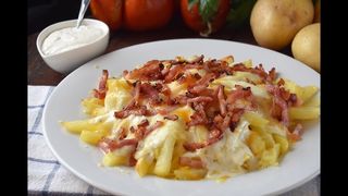 Patatas Con Bacon (Ración)