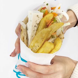 Bocadillo Vegetal Con Feta