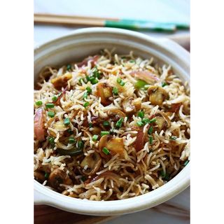 Mushroom Fried Rice