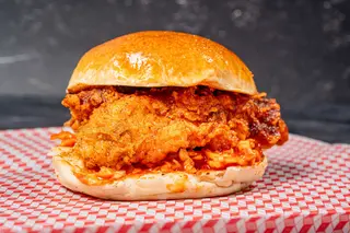Nashville Fried Chicken Burger