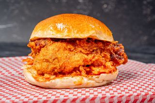 Nashville Fried Chicken Burger