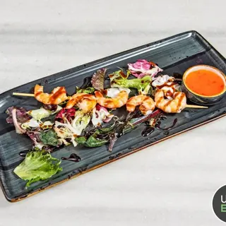Pinchito de Langostinos con Salsa Agridulce de 1 Unidad