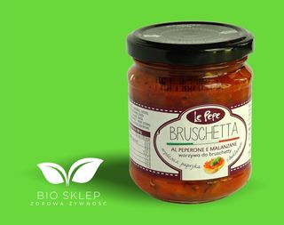 Le Pepe Pasta bruschetta papryka i bakłażan 190 g