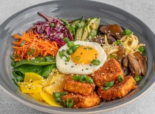 Bibimbap z tofu