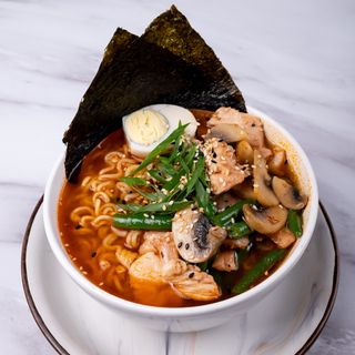 Рамён с курицей