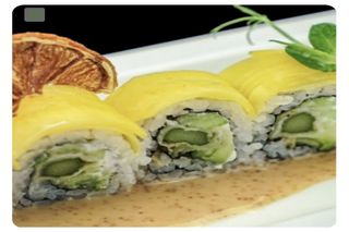 U24. Uramaki vegetariano speciale