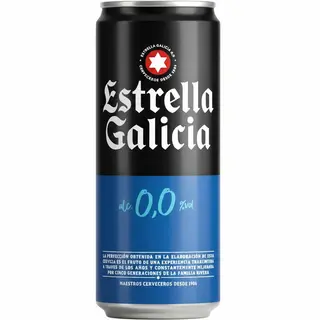 Estrella Galicia® 0,0 Lata 33cl