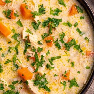 Ciorba de pui a la grec