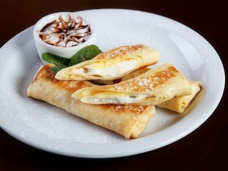 Naleśniki z serem na słodko - 3 szt. (na gorąco)