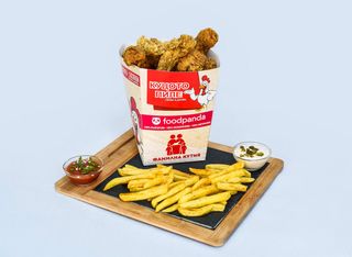 16бр крилца и 2бр картофки