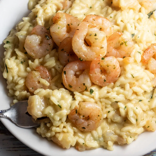 რიზოტო კრევეტებით