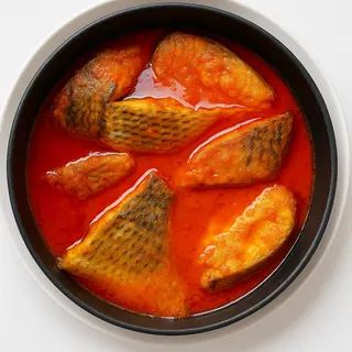Soupe De Poisson Carpe + Accompagnement