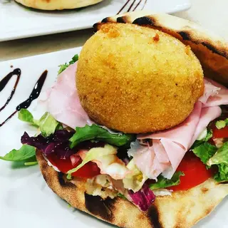 Burrata impanata