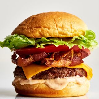 Hamburger cheese bacon menu CodArt 71
