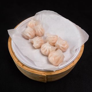 Pierogi bezglutenowe z krewetkami