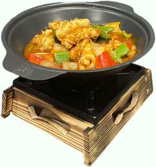 58. Sartén De Sepia (Picante)