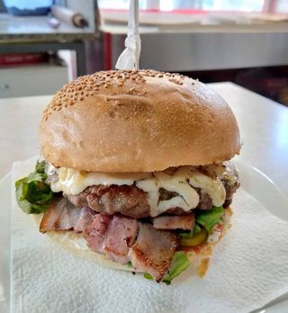 Bacon burger 120 gr