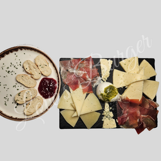 Tabla De Queso De Jamón Serrano