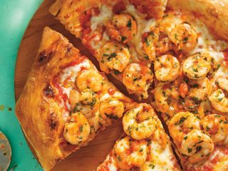 Extra Pizza Crevette.