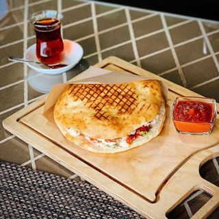 Пита с форелью