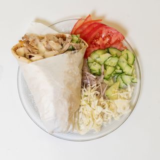 Голям пилешки дюнер